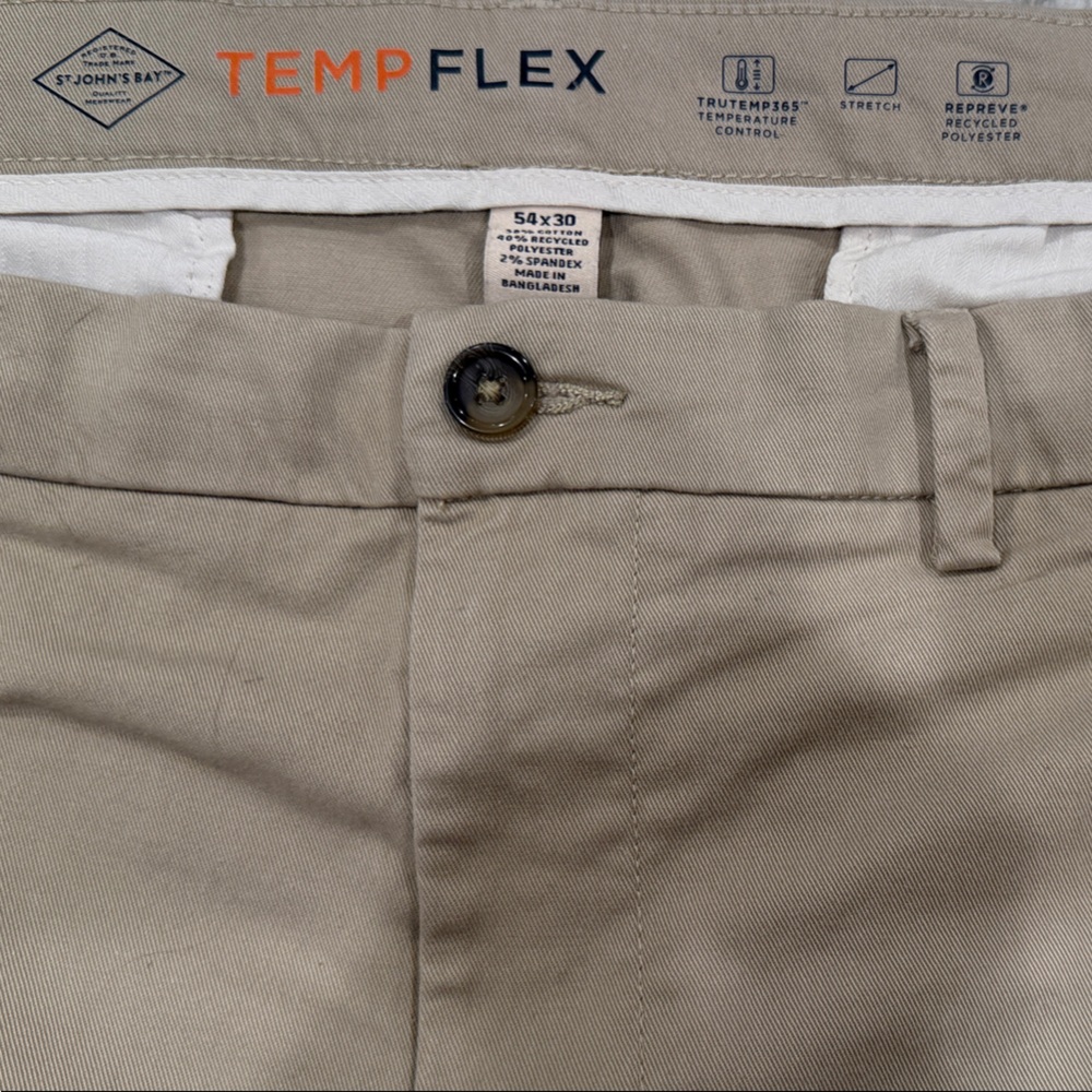 St. John's Bay Tan Chinos